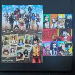 ONEPIECE　麦わらストア　ブロマイド　特典　麦わらの一味