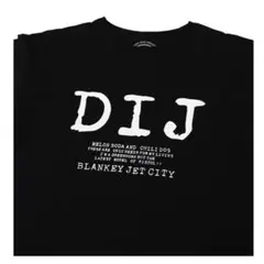 【Ｌサイズ】ブランキー ジェット シティー DIJ Tシャツ L 黒 BJC