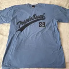 TRIPLE FIVE SOUL NYC ライトブルー Tシャツ