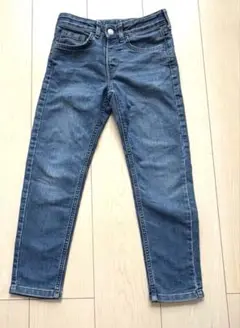 H&M リラックスフィット デニムパンツ 122cm