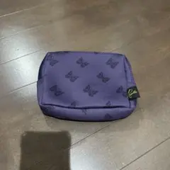 NEEDLES　Readdy 蝶模様ポーチ 紫