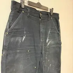 W33カーハート ダブルニー ブラック アメリカ製 carhartt
