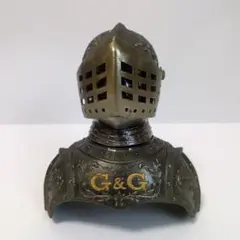 ニッカ ウイスキー G＆G ボトルケース 飾り 兜 甲冑 鎧 金属製 ナイト
