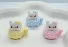 ハローキティ　デコレーションパーツ3個セット