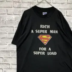 USA製90sヴィンテージTシャツ！シングルステッチ　ブラック半袖古着　XL 2