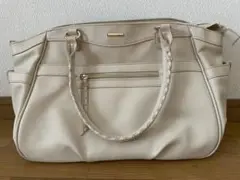 グローブ ベージュ トートバッグ 大容量
