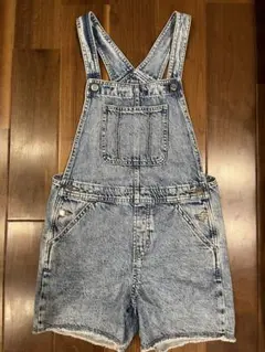 GAP デニムオーバーオール ライトブルー