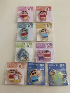 クレヨンしんちゃん アクリルステッカー 9個セット