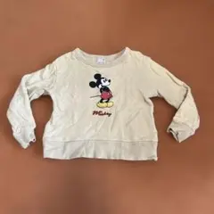 petit main ミッキーマウス トレーナー 100