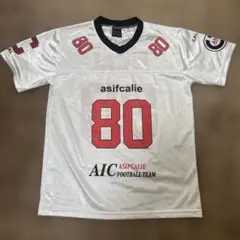 asifcalie フットボールユニフォーム ジャージホ ワイト