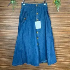 新品 グラムブルー gram blue スカート Sサイズ デニム