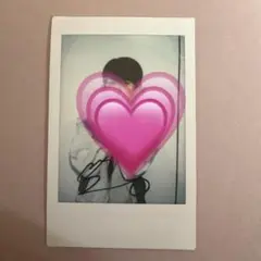 DRIPPIN ミンソ サイン入りポラロイド