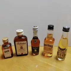 お酒 古酒 ミニチュアボトル 5本