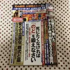 週刊ポスト2025年8月1日号