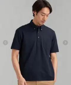 ドライサッカー ボタンダウン SS ポロシャツ