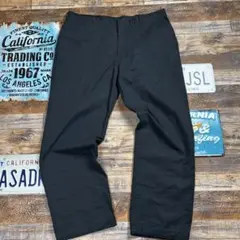 38×30 ブラック　Dickies ワークパンツ　L相当