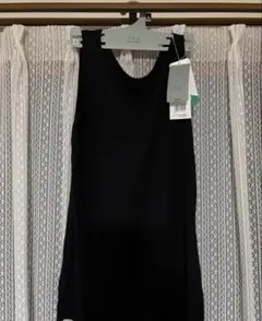 GUNZE sai Tencel タンクトップ　ブラック　L 日本製　黒