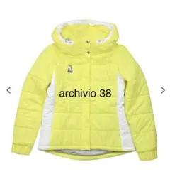 アルチビオ archivio ジャケット 中綿 ダウン 38 黄