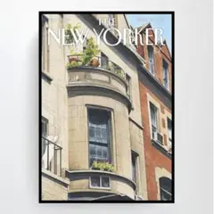 02.New Yorker　海外雑誌　ミッドセンチュリー　現代アート　ポスター