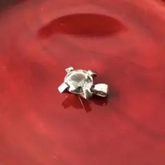 e.m. ペンダント トップ シルバー グリーン silver