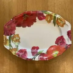 francfranc花柄 オーパル型大皿