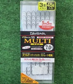 DAIWA MULTI 7.0号 3本イカリ 45組