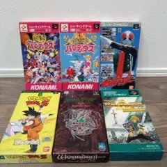 【箱説付き 6本】スーパーファミコン 希少 レア カセット 任天堂 SFC