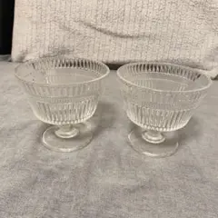 デザートグラス　パフェグラス　2個セット