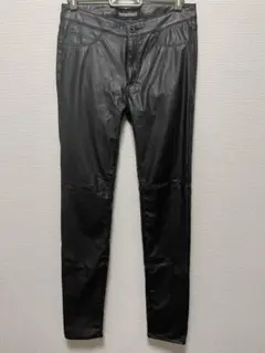 フェイクレザーストレッチパンツ
