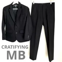 150 CRATIFYING MB ニッセンフォーマルスーツ　ストライプブラック