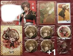 十鬼の絆 店舗特典 缶バッジ アクカ メセカ ブロマイド 千歳 セット