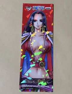 ONE PIECE 特典 しおり ブックマーカー ハンコック