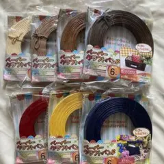 ペーパーバンド 6m 各色セット