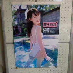 2006 カレンダー 秋山莉奈 直筆サイン入り 中古品
