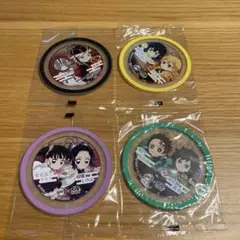 くら寿司 × 鬼滅の刃　ラバーコースター　全4種
