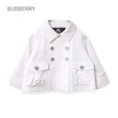 美品 BURBERRY バーバリーロンドン 120A ジャケット オフホワイト