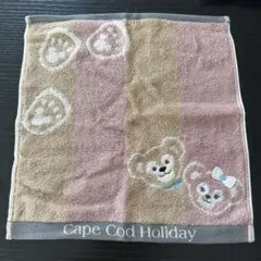 新品！ダッフィー　シャリーメイ　ハンドタオル