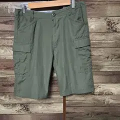 BEAMS BMING カーゴショートパンツ オリーブグリーンL 美品