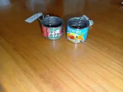 ミニチュア缶詰キーホルダーセット