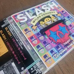 ★SLASH「LIVING THE DREAM」スラッシュ国内盤アルバム帯付き