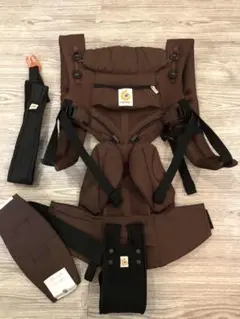 極美品 エルゴベビー オムニ360 クールエアブラウン