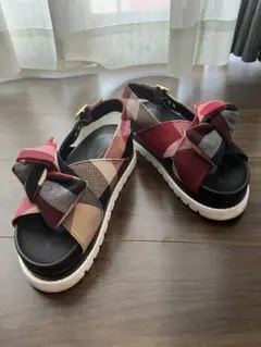 ★値下げしました★ブルーレーベル リボンサンダル Sサイズ