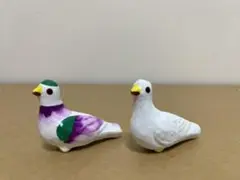 郷土玩具 下河原焼土人形 青森 鳩