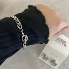 nerine ピアス ブレスレットセット