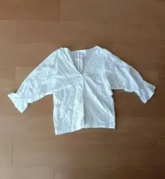 リネン　シャツ綿100%