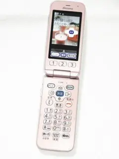 良品 富士通 らくらくホン F-01M ピンク docomo