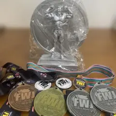 FWJメダルセット 金メダル1個　4.5位の時もらったメダル3個 2025年最新】FWJ メダルの人気アイテム - メルカリ