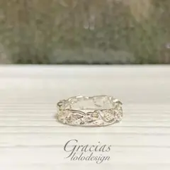 €安心のメルカリ便☆ シングル ☆ シルバー ☆ 薔薇型 ☆
