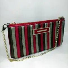【美品】ANYA HINDMARCH アニヤ・ハインドマーチ チェーンショルダー