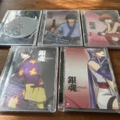 銀魂 第1,2,3,5,6巻 DVDセット